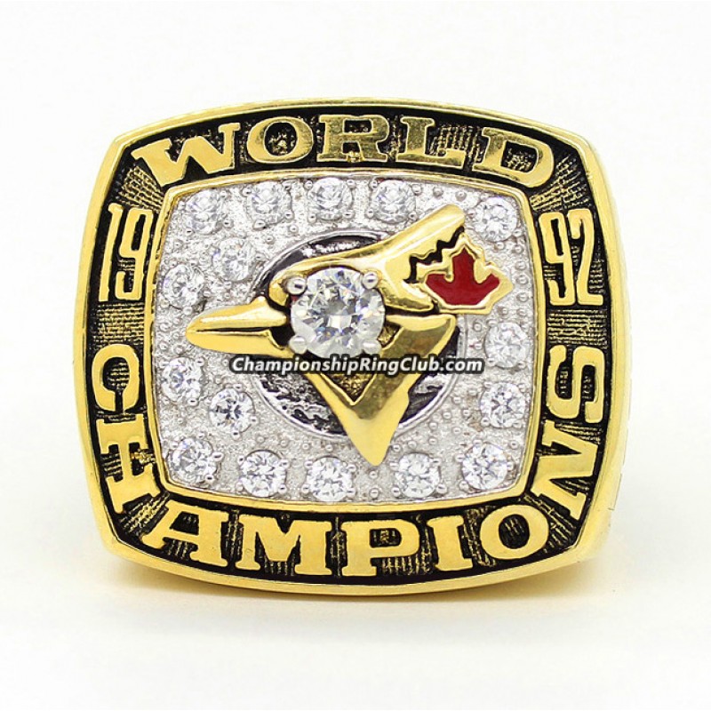 Lot Detail - Toronto Blue Jays 1992 World Series Championship 14K Gold and  Diamond Ring