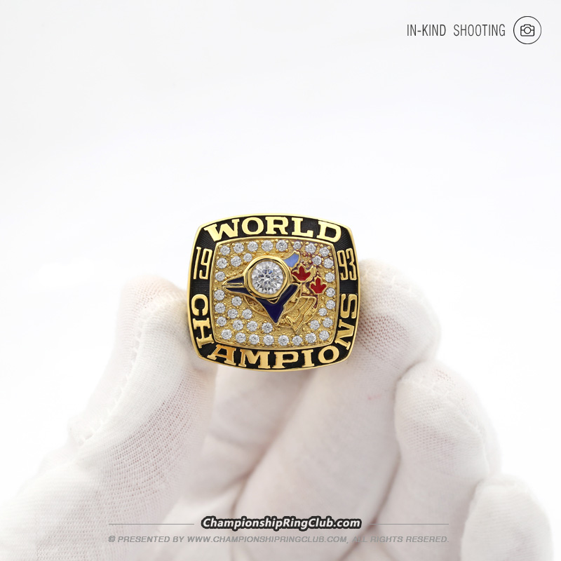 1993 Toronto Blue Jays World Series Championship Ring Issued to