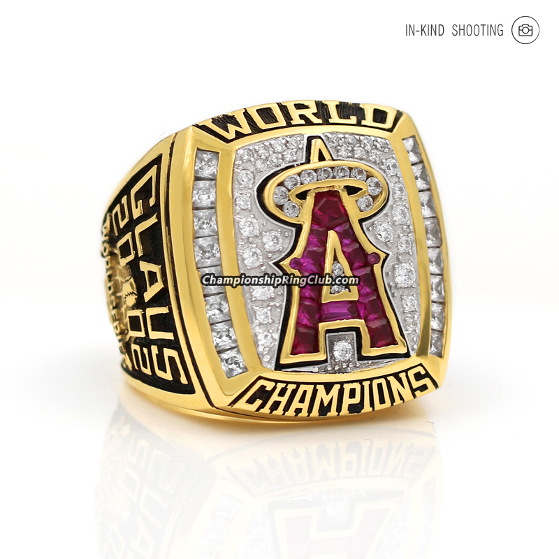 2002 Anaheim Angels World Series Championship Ring - www