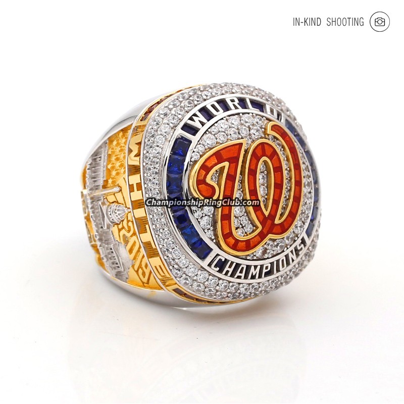 IN STOCK AUTHENTIC) 2019 Washington National World Series Ring