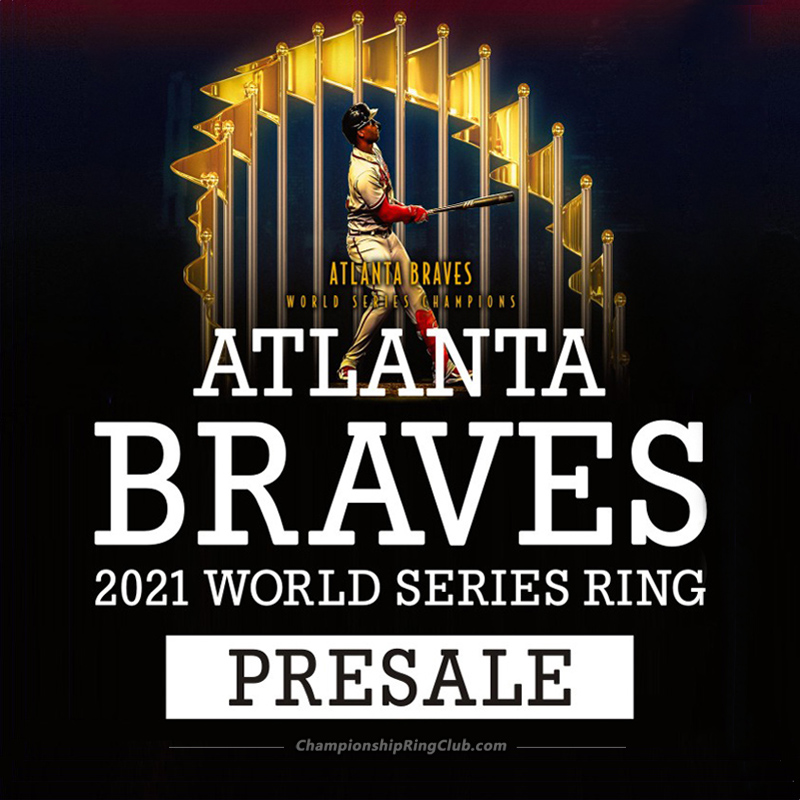 Atlanta Braves 2021 World Series rings