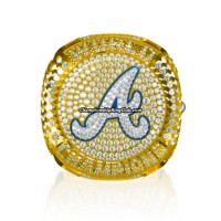 Fans custom-2021 Atlanta Braves World Series Championship Ring