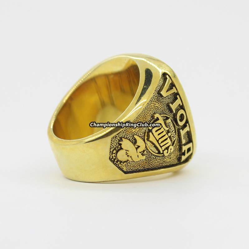 1987 Minnesota Twins World Series Champions 10K Gold BALFOUR *Proto-Type*  Ring w/ All Real Diamonds