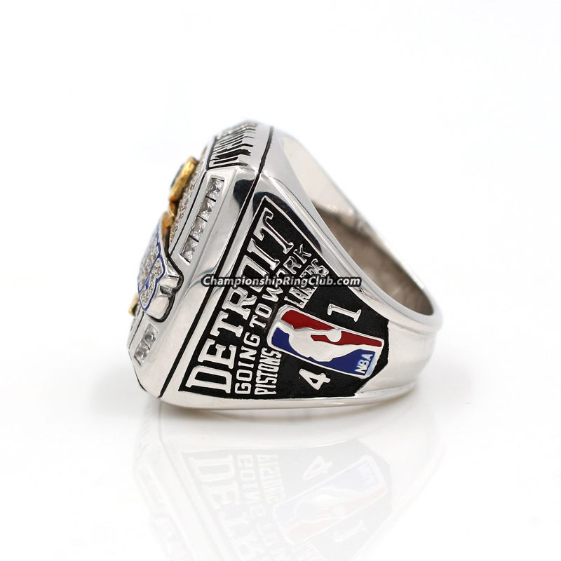 Detroit Pistons NBA Championship Ring (2004) – Rings For Champs