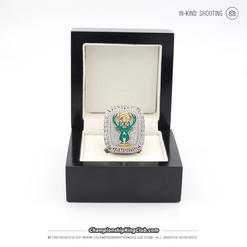 2021 Milwaukee Bucks NBA World Championship Ring 