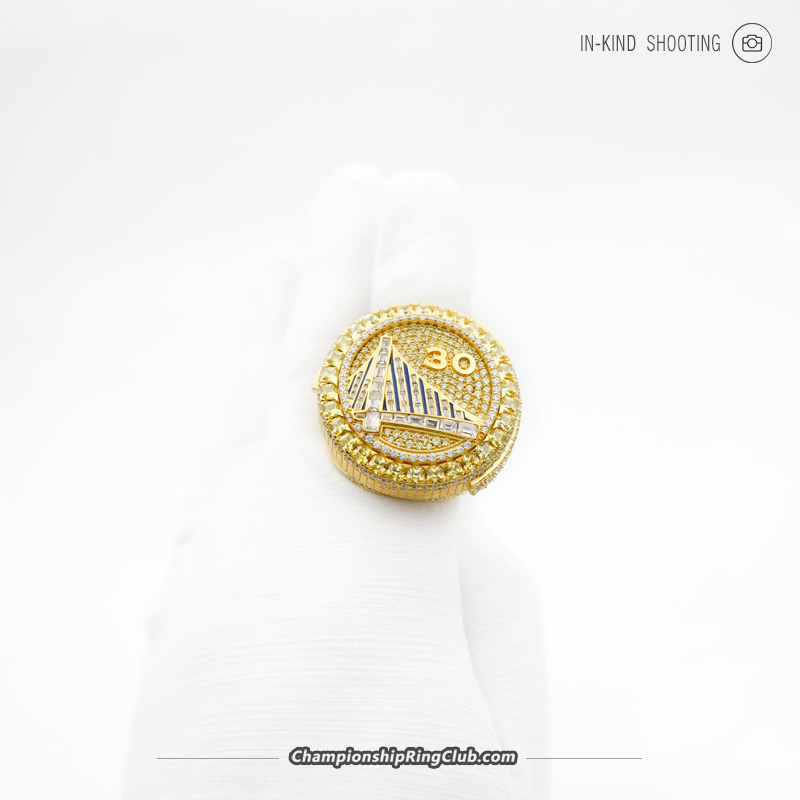 The 2021-22 Championship Year Badge Belongs To The Golden State Warriors