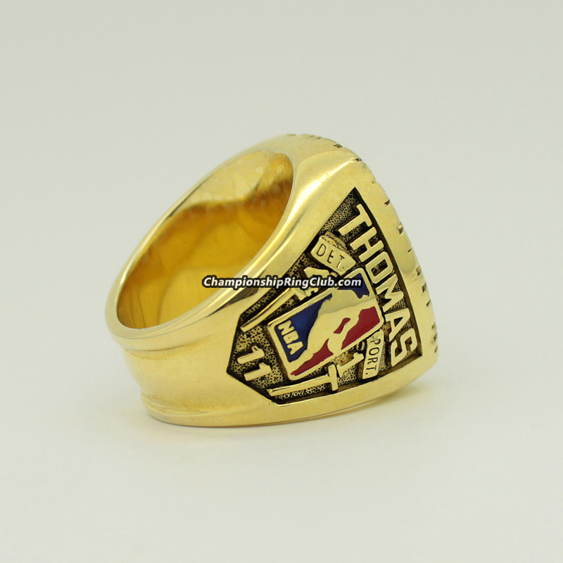 1989 Detroit Pistons NBA Championship Ring - www.championshipringclub.com