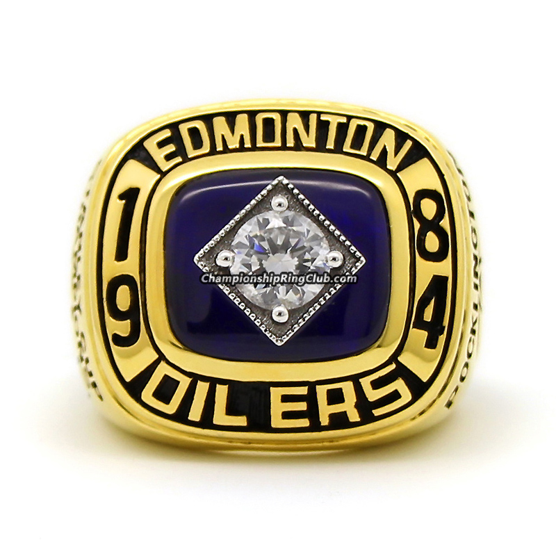 NHL 1984 Edmonton Oilers Stanley Cup Championship Replica Ring