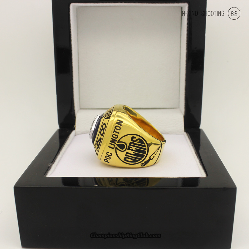 1988 Edmonton Oilers Stanley Cup Championship Ring – Best Championship Rings