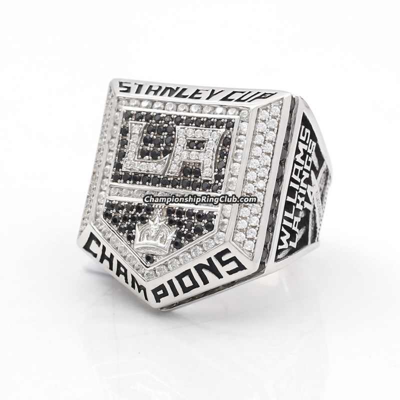 The Kings' Bling: Showy Shield-Shaped 2014 Stanley Cup Rings Sparkle With  136 Diamonds