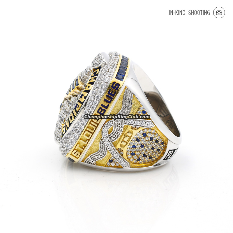 IN STOCK ) 2019 St. Louis Blues Authentic Stanley Cup Ring