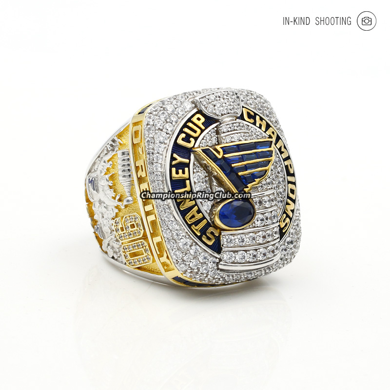  2019 st Louis Championship Stanley Cup STL Blues Ring size 10  Champions MVP o'reilly with Deluxe Walnut Wooden Box Gifts for Men Kids  Women Youth : Clothing, Shoes & Jewelry