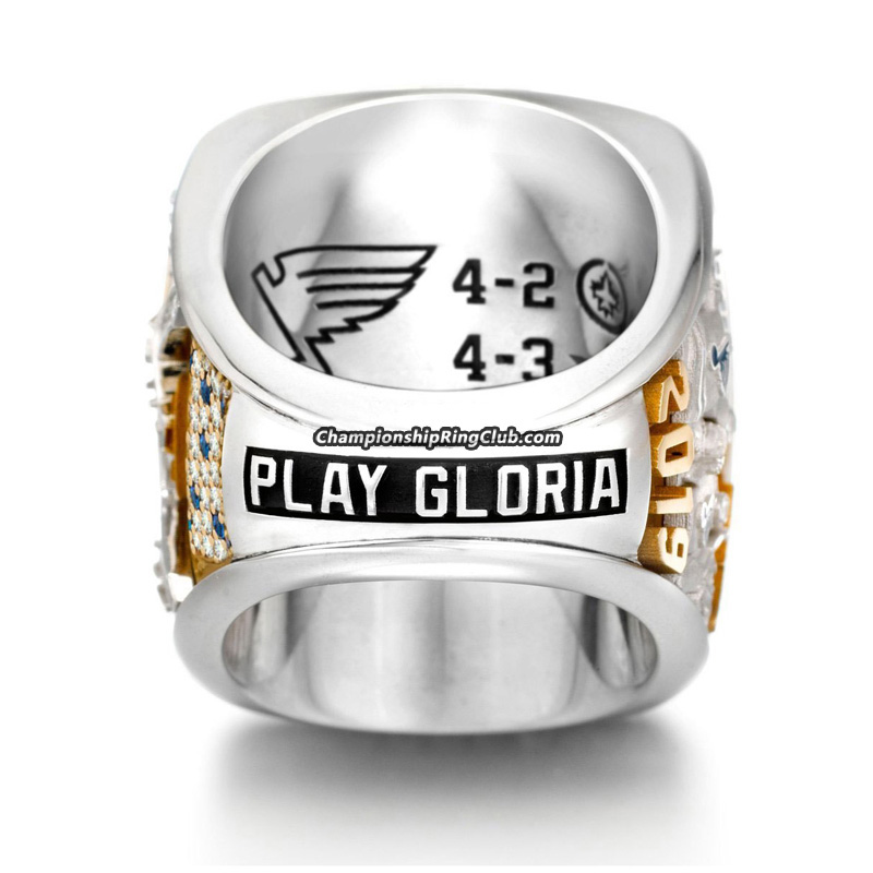 NEW SPECIAL EDITION St. Louis Blues Stanley Cup Ring (2019) - Premium Series