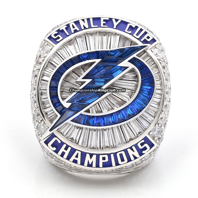 2021 TBL Tampa Bay Lightning Stanley Cup Championship Ring-(Open top)