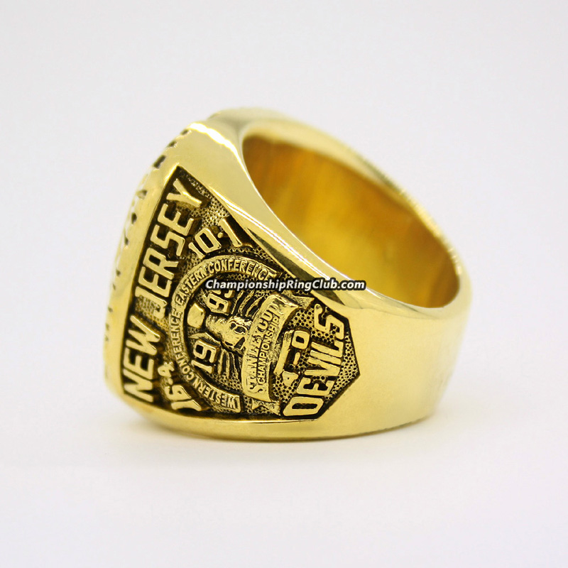2003 New Jersey Devils Stanley Cup Champions 14K Gold Ring!
