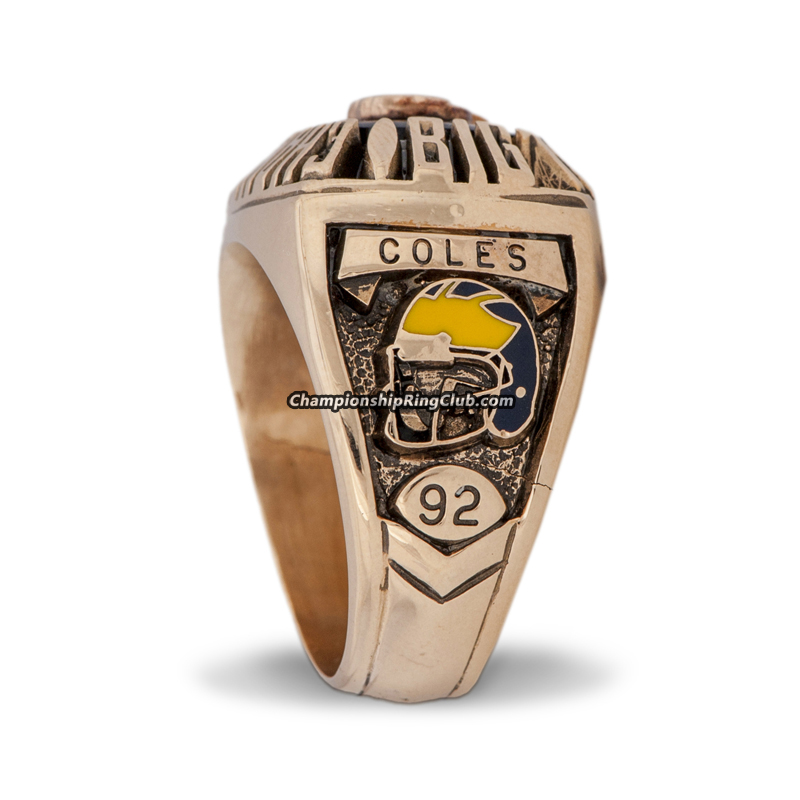 Michigan Wolverines College Football National Championship Ring (1997) –  Rings For Champs