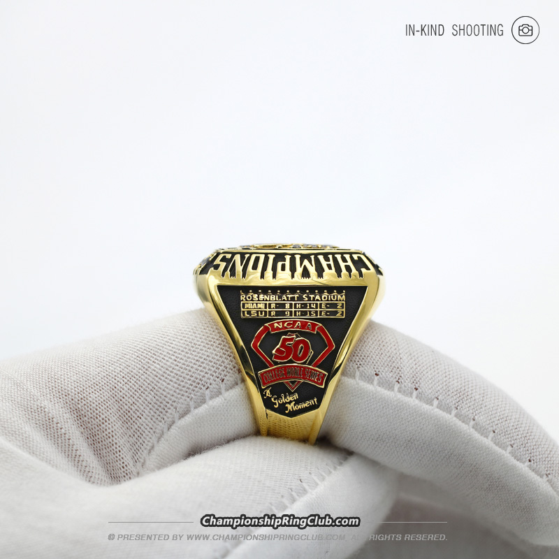 1996 LSU Tigers baseball National Championship Ring – Best Championship  Rings