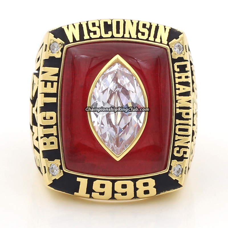 Wisconsin Badgers 2020 NCAA Rose Bowl championship ring