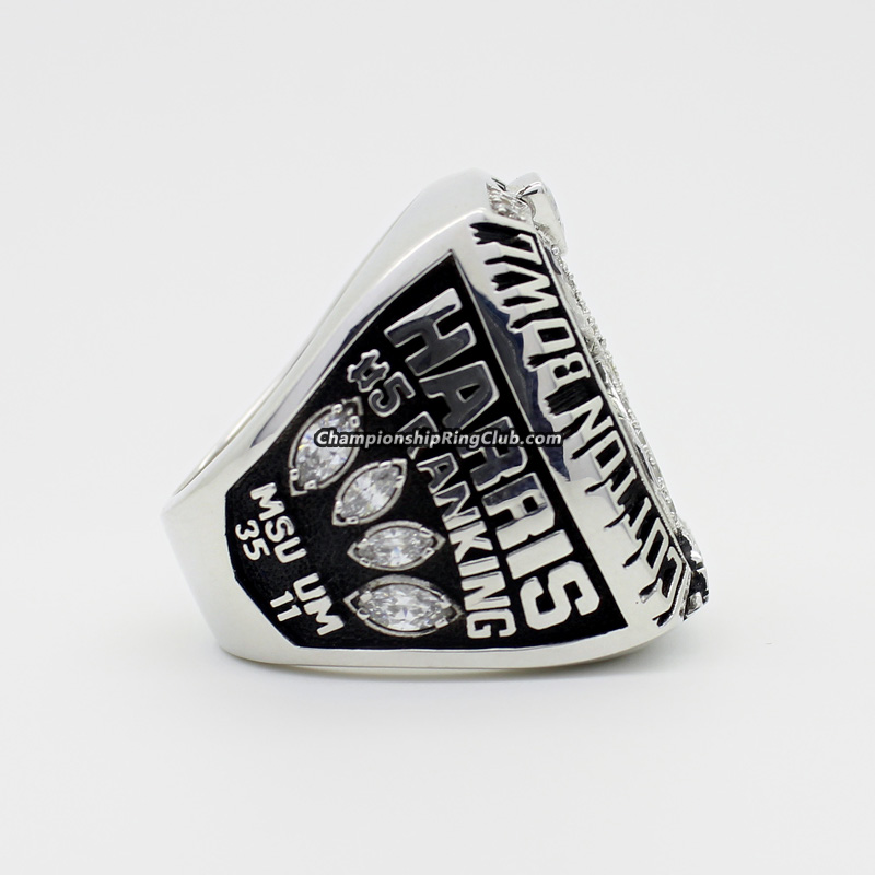 2015 Michigan State Commerative Championship Fan Ring Sz 12