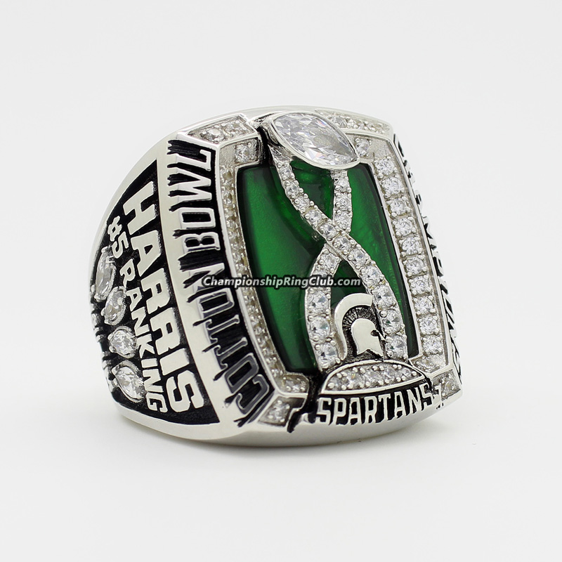 2015 Michigan State Commerative Championship Fan Ring Sz 12