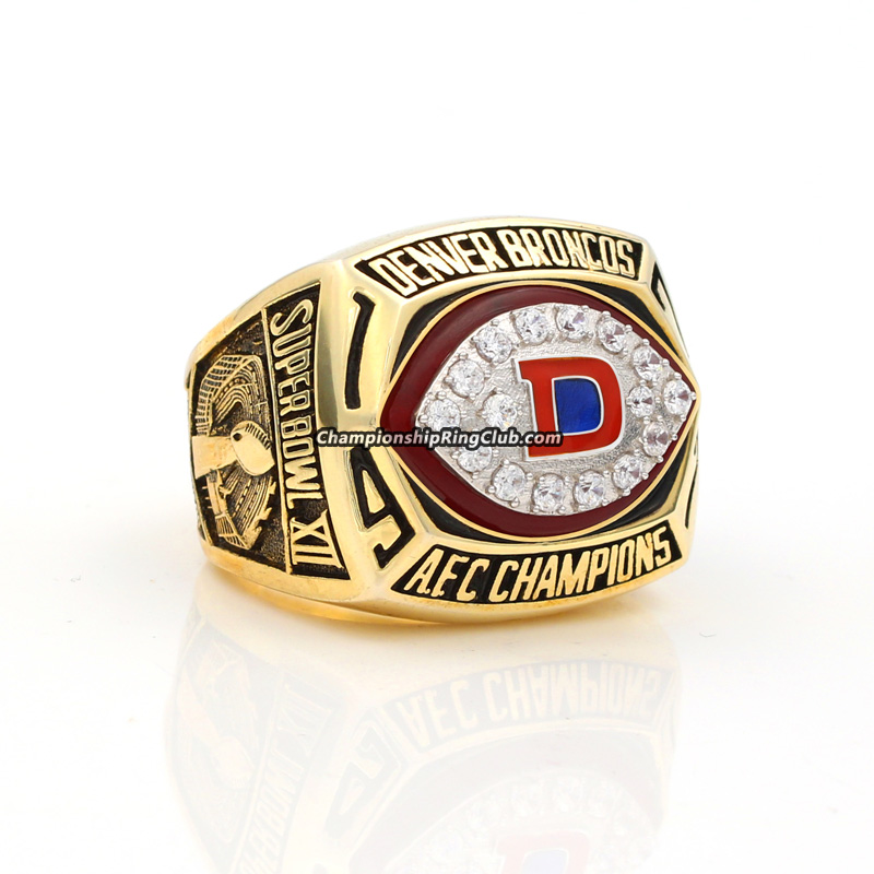 1977 Denver Broncos Super Bowl A.F.C. Champions 10K Gold Ring!