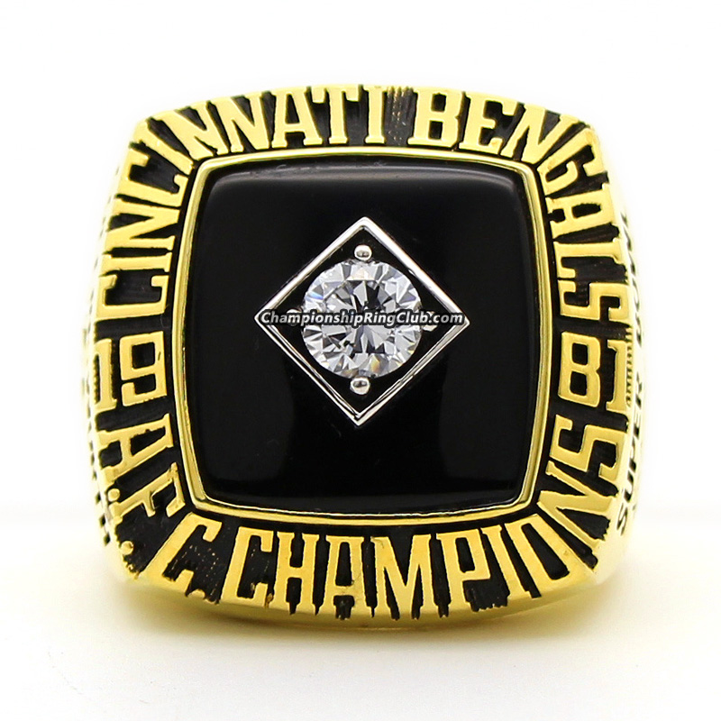 1981 Cincinnati Bengals AFC Championship Ring 