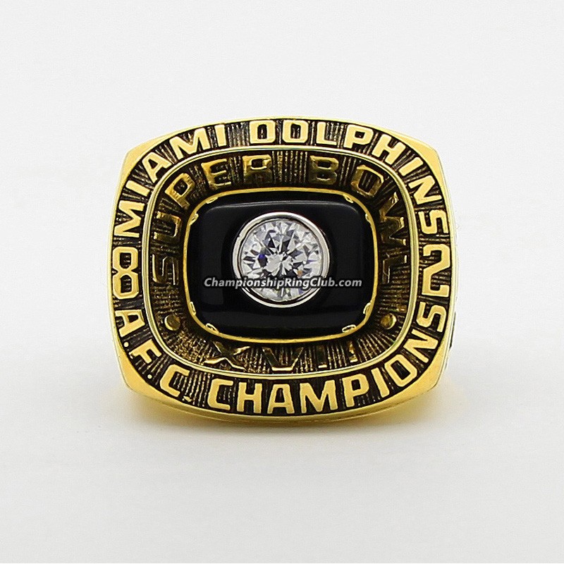 1982 Miami Dolphins American Football Championship Ring – Best