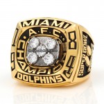 1971 Miami Dolphins AFC Championship Ring 