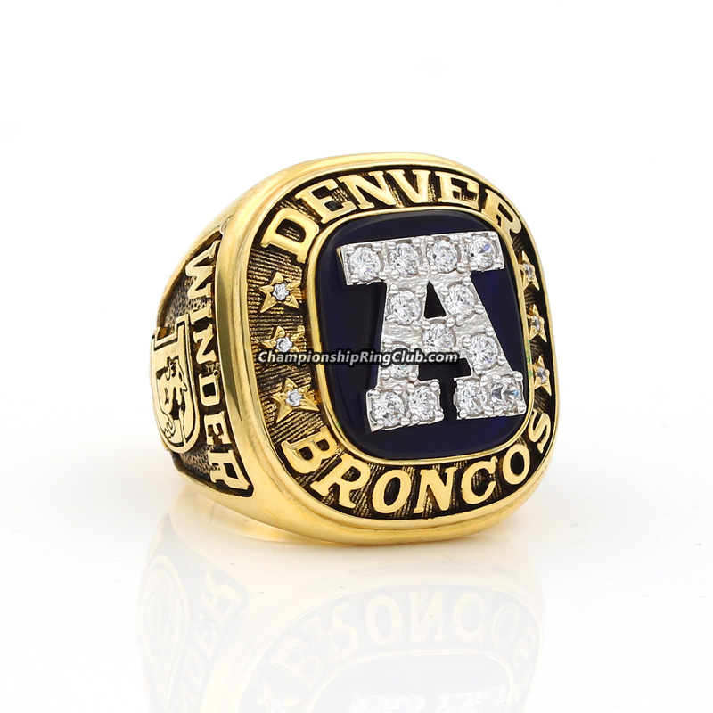 1986 Denver Broncos American Football Championship Ring – Best Championship  Rings