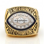 Denver Broncos 1989 AFC Championship Ring