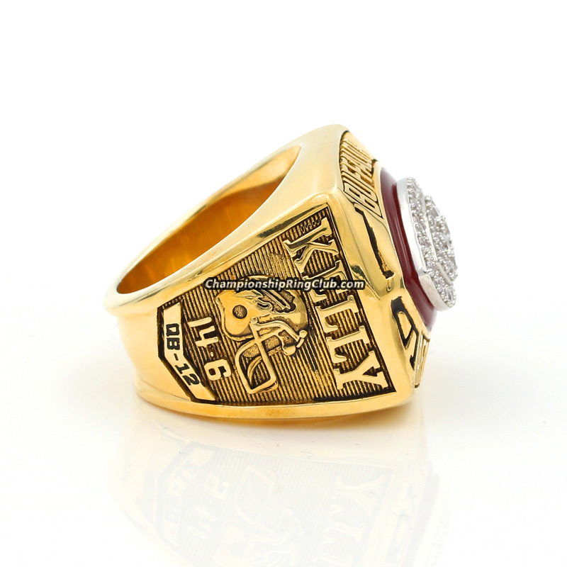 1992 Buffalo Bills AFC Championship Ring 