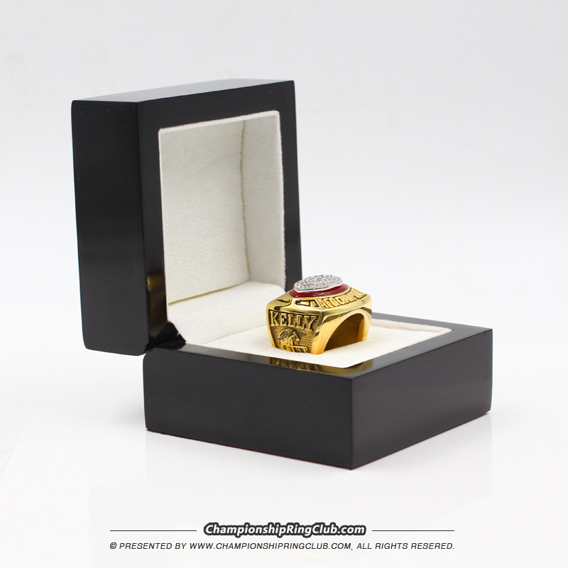 1992 Buffalo Bills AFC Champions Ring & Presentation Box