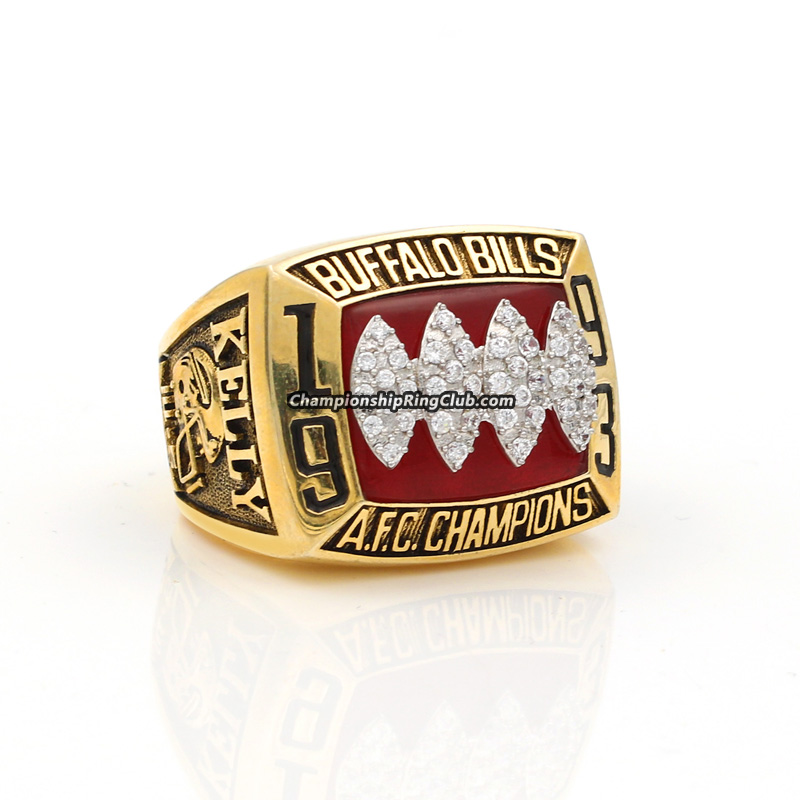 1993 Buffalo Bills AFC Championship Ring 