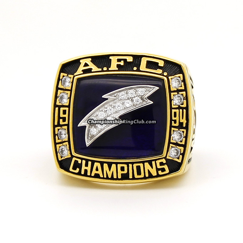 1994 San Diego Chargers AFC Championship Ring