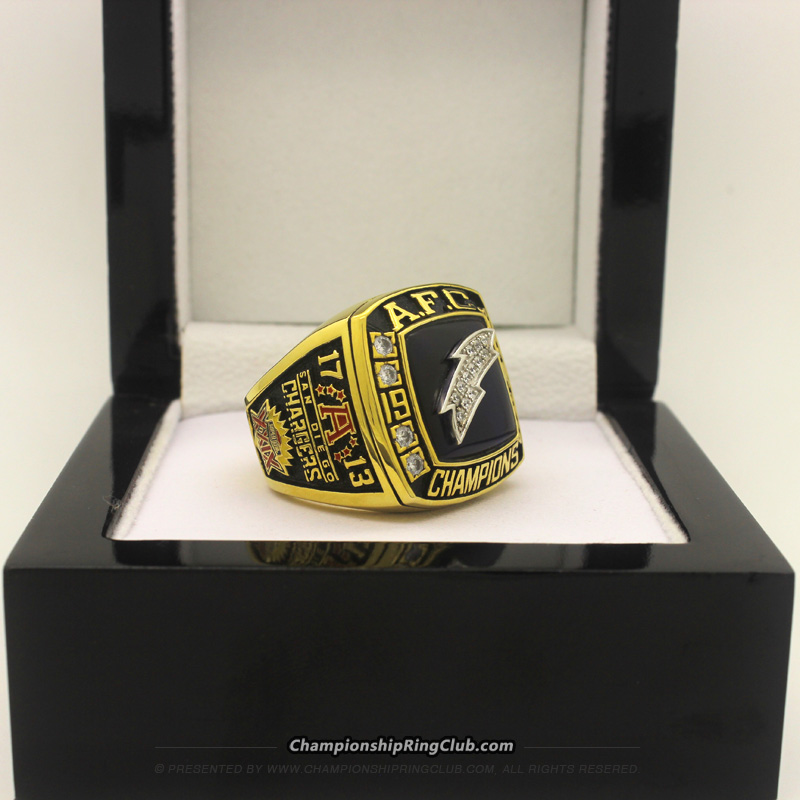 1994 San Diego Chargers AFC Championship Ring - www.championshipringclub.com