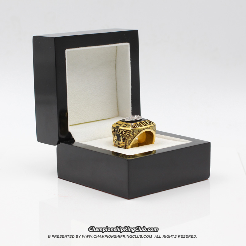 Custom 1995 Pittsburgh Steelers American Football Championship Ring