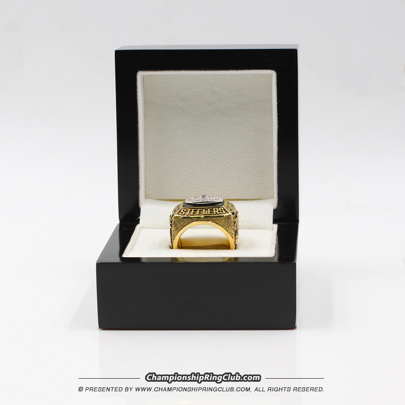 Custom 1995 Pittsburgh Steelers American Football Championship Ring