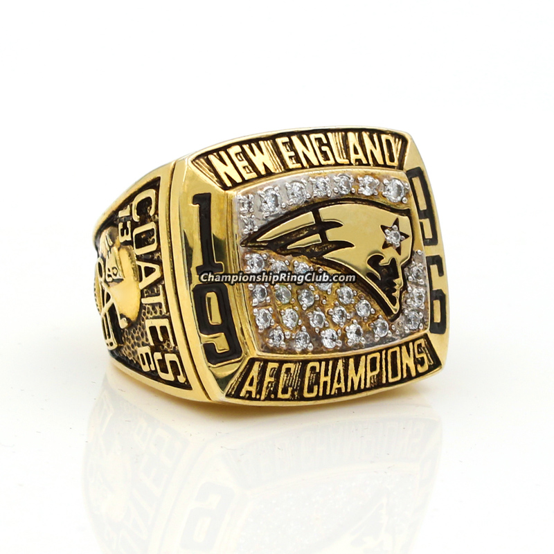 1996 New England Patriots American Football AFC Championship Ring