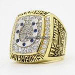 Peyton Manning - 2009 Indianapolis Colts AFC Championship Gold Color Ring W  Box