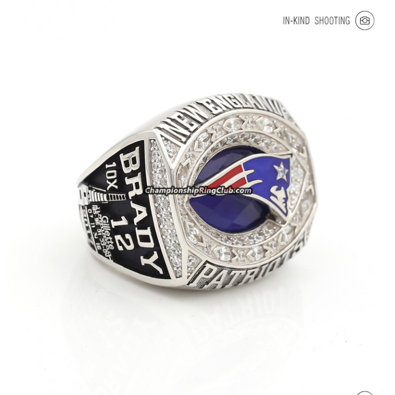 2017 New England Patriots AFC Championship Ring 