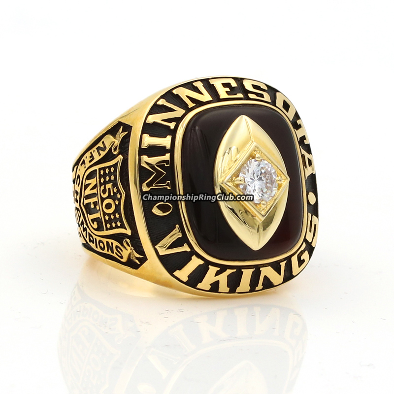 1969 Minnesota Vikings NFC Championship Ring - www.championshipringclub.com