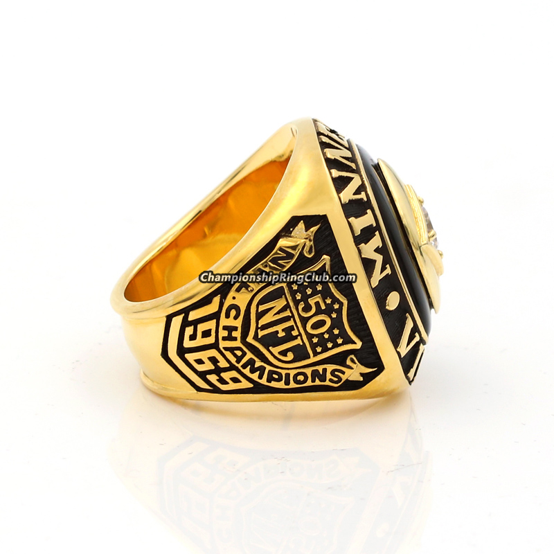 1969 Minnesota Vikings NFC Championship Ring - www.championshipringclub.com