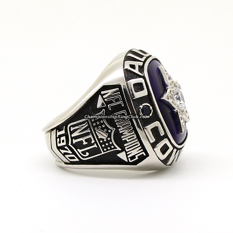 1970 Dallas Cowboys NFC Championship Ring – Gold & Silver Pawn Shop