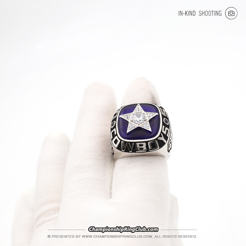 1978 Dallas Cowboys NFC Championship Ring – Gold Silver