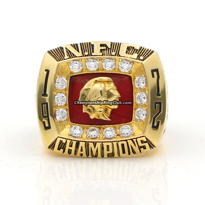 1972 Washington Redskins NFC Championship Ring