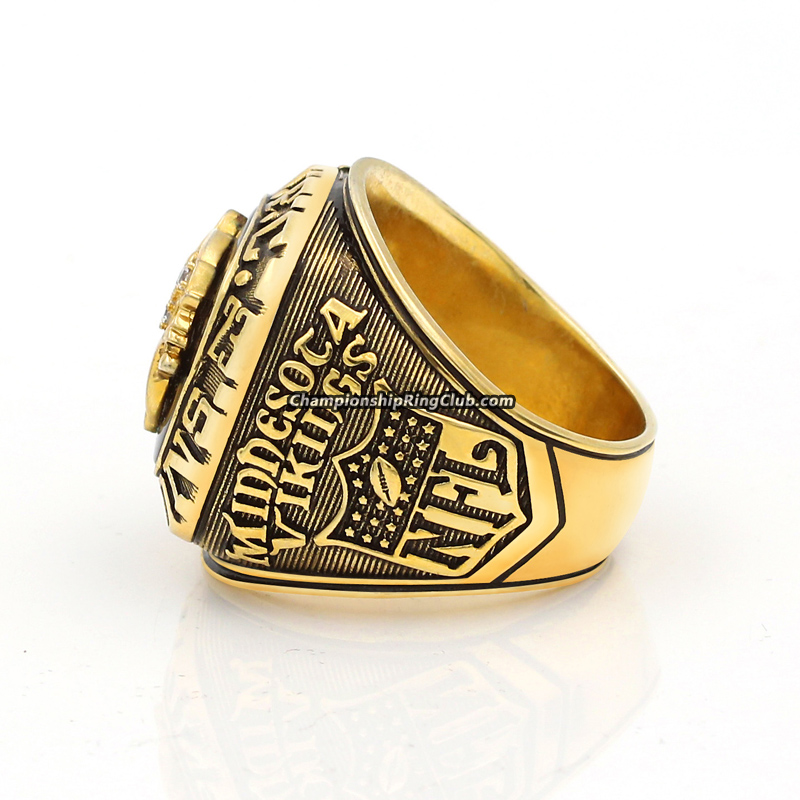 1969 Genuine Minnesota Vikings NFL Championship Ring in 14kt 