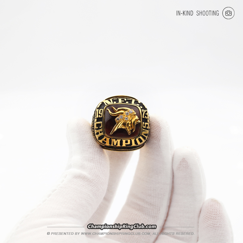 1973 Minnesota Vikings NFC Championship Ring - www.championshipringclub.com