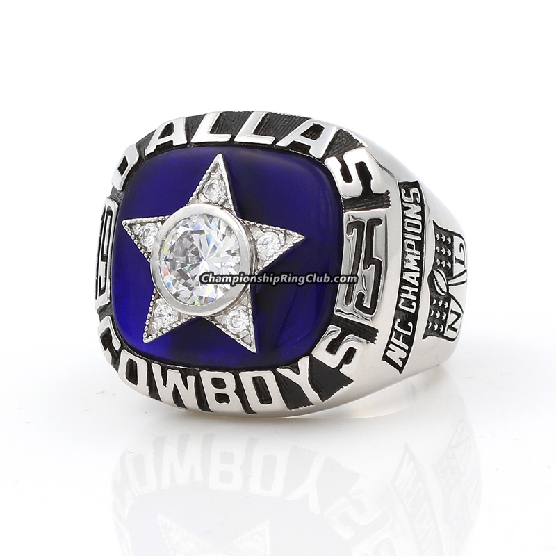 1975 Dallas Cowboys NFC Championship Ring Custom championship ring