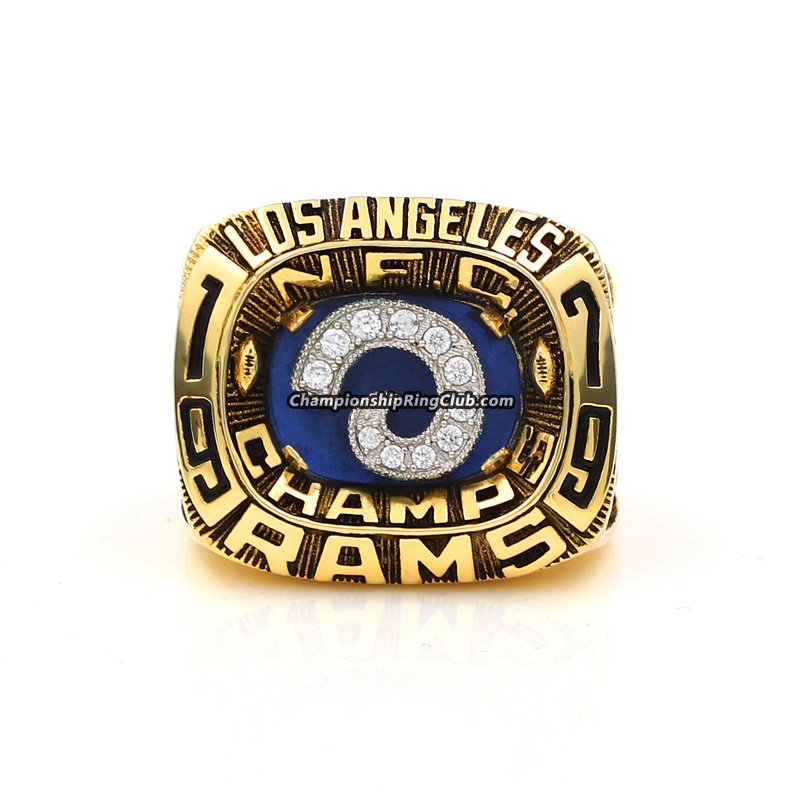 Los Angeles Rams NFC Football Championship Ring (1979) - Premium Serie –  Rings For Champs