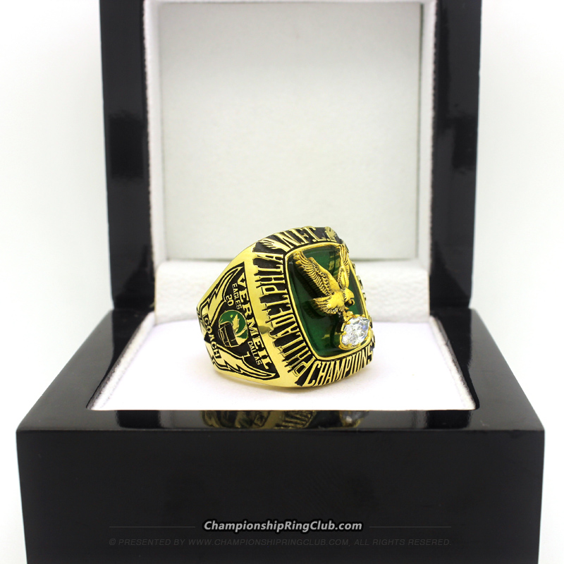 NFL Philadelphia Eagles 1980 Super Bowl Replica Championship Ring~JOHNSON